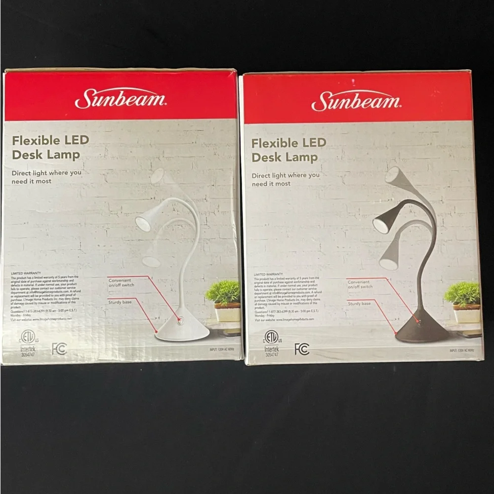Task Lamp (set of 2) new in box